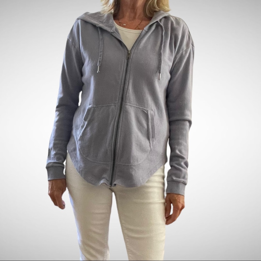 Splendid Cotton Hoodie Lavender XS